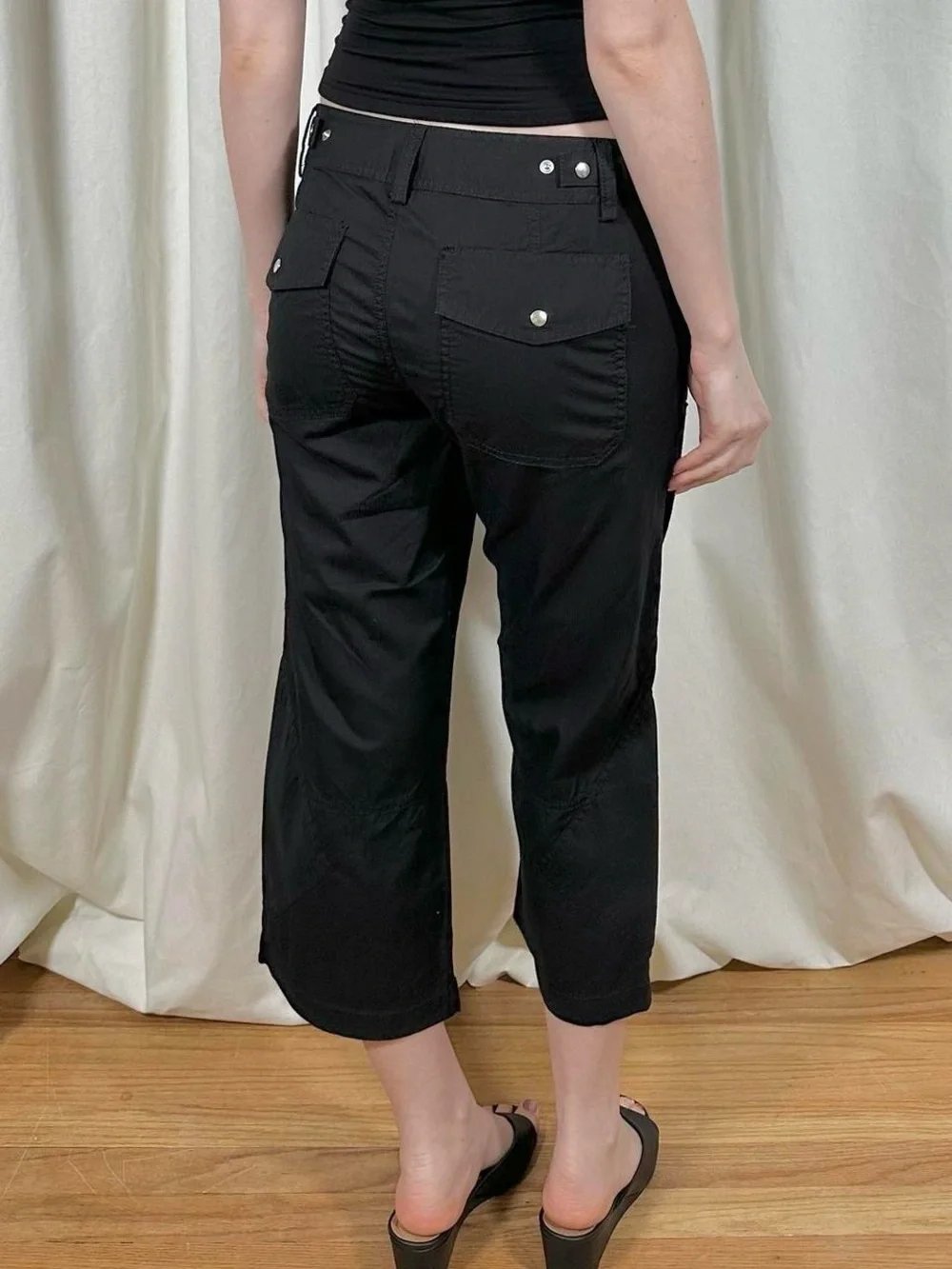 Low Rise Cargo Capris - Picture 5 of 8